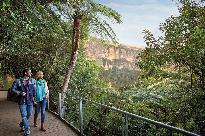 Blue Mountains dagstur fra Three Sisters til Zig Zag Railway