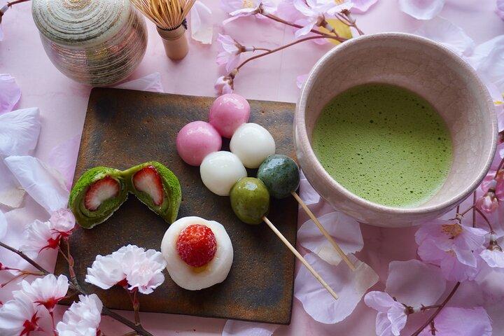 Mochi Clase de doces perto da área Shibuya na casa privada (Vegan)