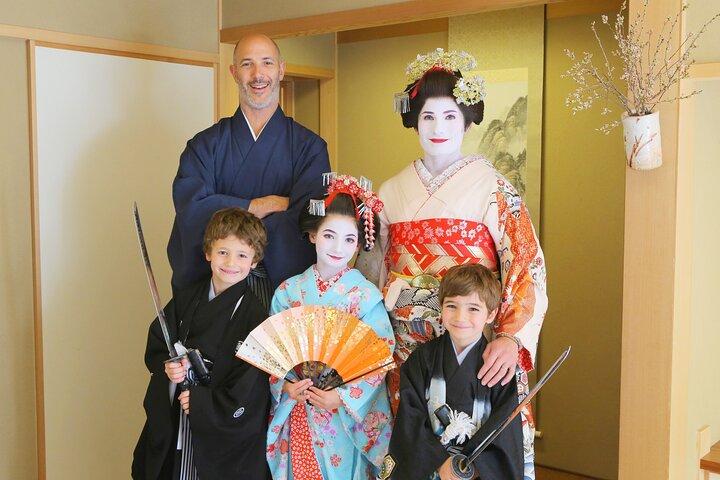 京都清水寺ファミリープラン 舞妓さんと侍