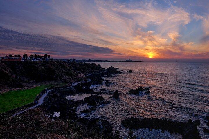Olle Trail Sunset Tour op het eiland Jeju