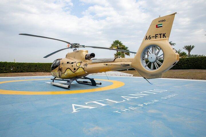 Privé: Ultieme Dubai Helikopter Tour met optionele transfers