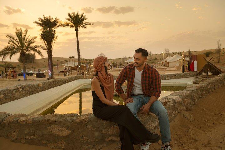 Dubai: Hop-On/Hop-Off-Tour im großen Bus und Wüstensafari