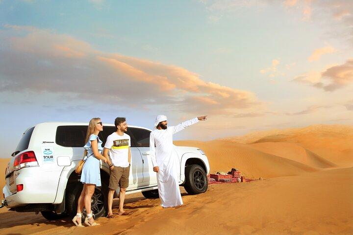 Dubai: Hop-On/Hop-Off-Tour im großen Bus und Wüstensafari
