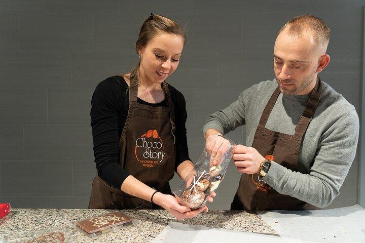 Bruxelles : Chocolate Workshop&Self-Guided Museum Visit@Choco-Story