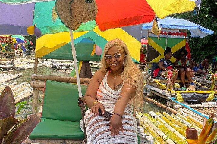 Bamboo Rafting with Limestone Massage and Private Pick up