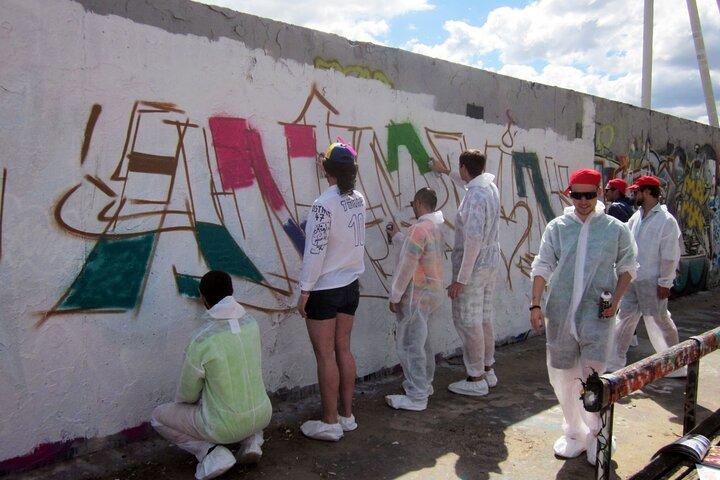 Taller de graffiti Berlín con grafiteros profesionales