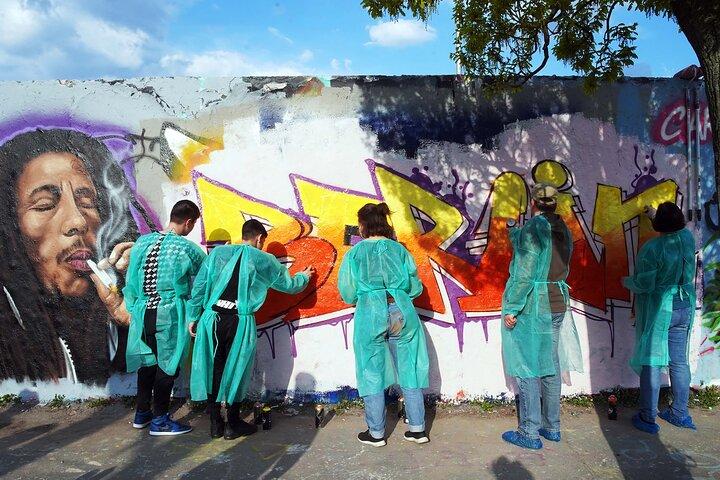 Taller de graffiti Berlín con grafiteros profesionales