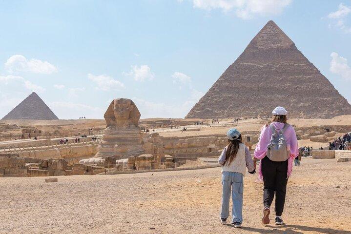Giza-pyramiderna Sakkara och Memphis privat rundtur