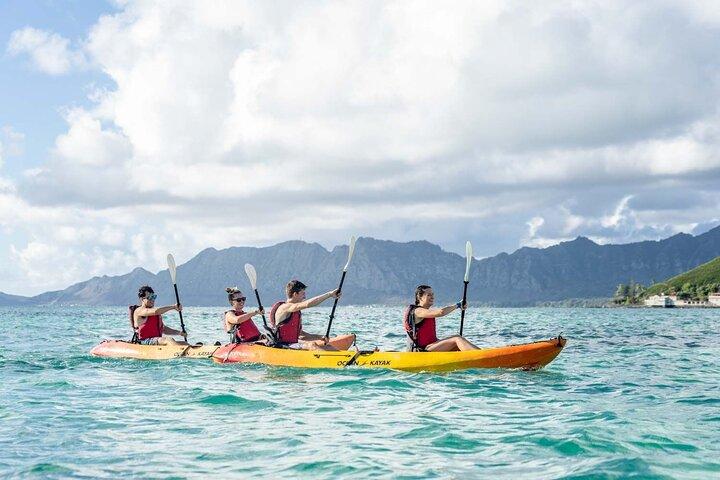 Guidet e-cykel- og kajaktur til Mokulua-øerne i Kailua, Oahu