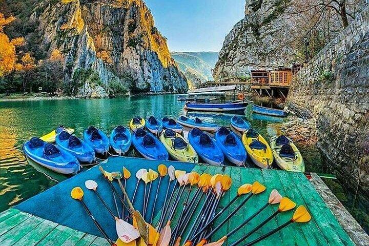 Visite privée du canyon Matka au départ de Skopje