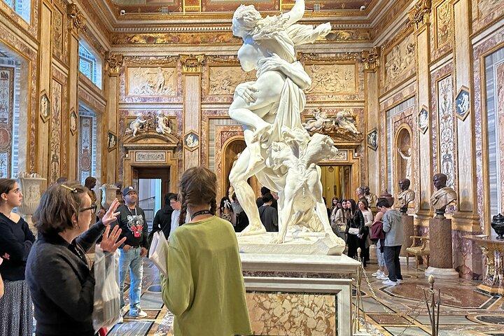 Privat tur med officiel guide: Borghese Museum and Gardens