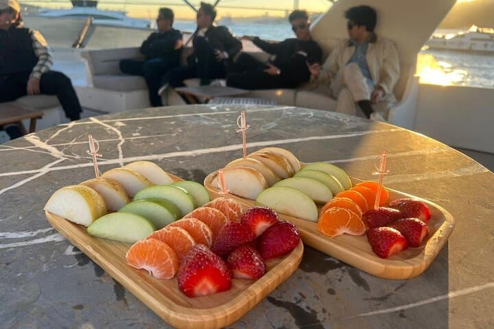 Istanbul Sunset Yacht Cruise on the Bosphorus with Transfers