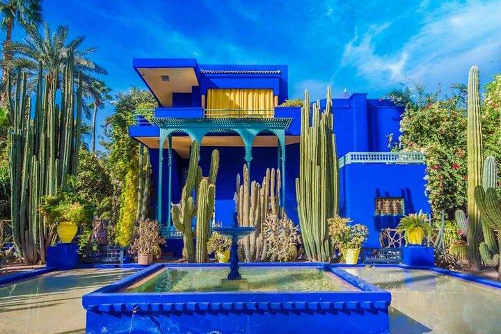 Tour privato di lusso di un giorno a Marrakech con prelievo dall'hotel