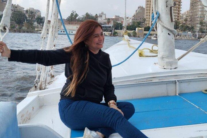 Passeio Privado de Barco Felucca de 1 Hora no Nilo