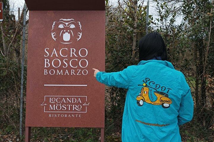 Excursión de un día a Roma Bomarzo Monster Park y pueblos medievales