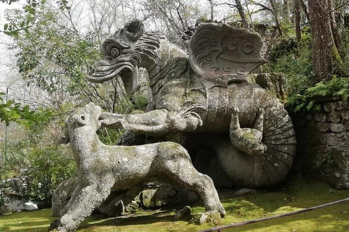 Excursión de un día a Roma Bomarzo Monster Park y pueblos medievales