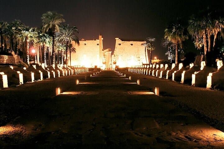 Karnak Night Experience: Private Transfer & Entry Tickets