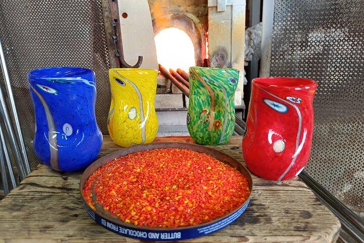 Experiência de sopro de vidro com Glass Master