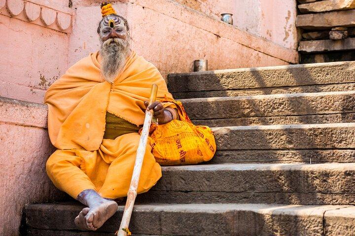 Divine Banaras Un viaje mágico de un día a Holy Varanasi con recogida incluida