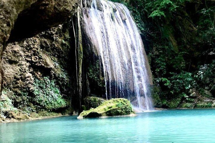 Cascade d'Erawan et soins aux éléphants de Bangkok - Visite privée