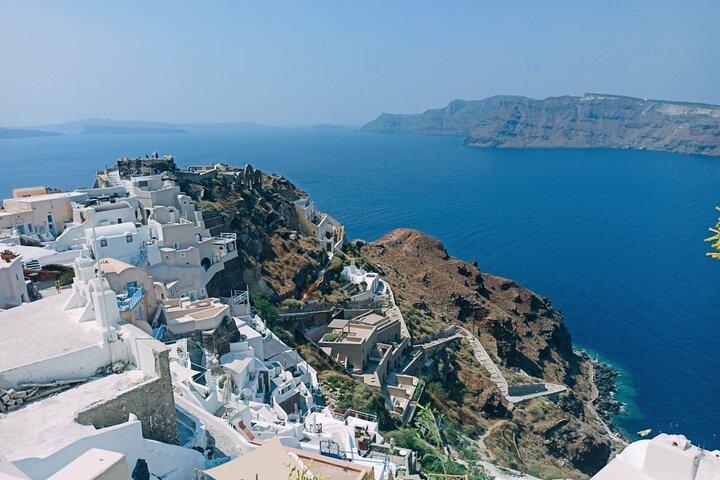 クレタ島からのプライベート日帰り旅行でサントリーニ島の魅力を発見