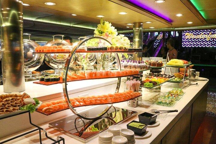 Bangkok Wunderschöne Pearl Luxus Dinner Kreuzfahrt mit Live-Musik