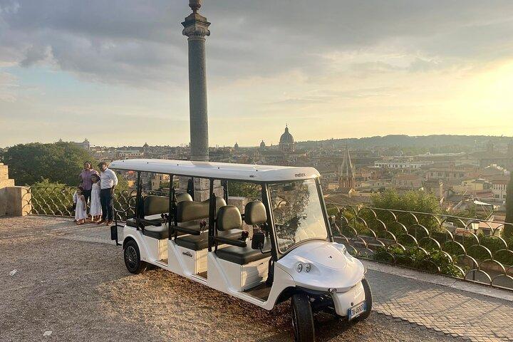 Temps forts privés de Rome par panier de golf