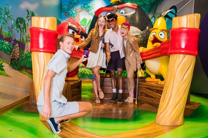 American Dream Angry Birds Indoor Mini Golf Ticket