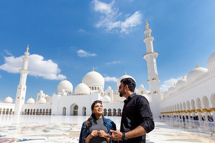 Visite d'une journée complète d'Abu Dhabi avec la mosquée Sheikh Zayed