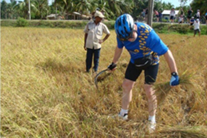 3 dias de ciclismo no Delta do Mekong