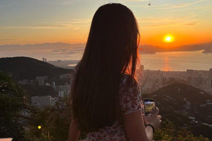 Rio: Amanhecer em Dona Marta, Cristo Redentor com Bilhetes