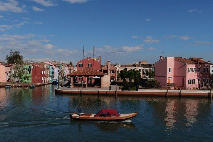 Excursion privée en bateau sur la lagune de Venise ac guide local