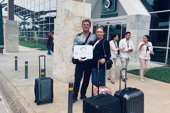 Privat transfer från Tulum Hotell till Tulum Flygplats (TQO)