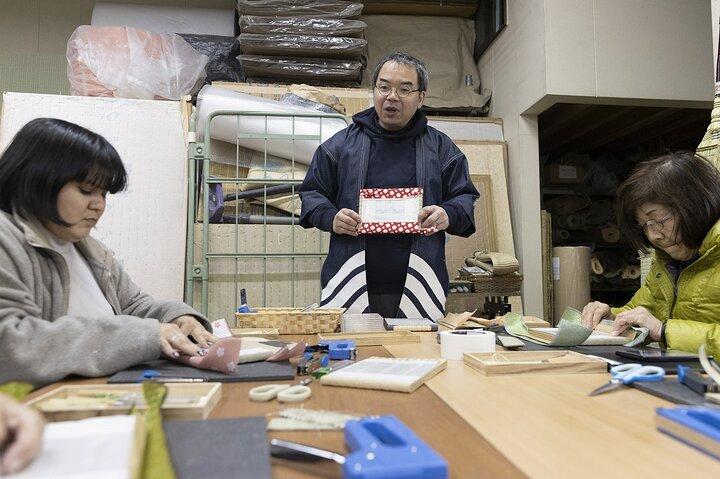 Observação do artesanato do tatami e faça seu próprio mini tatami