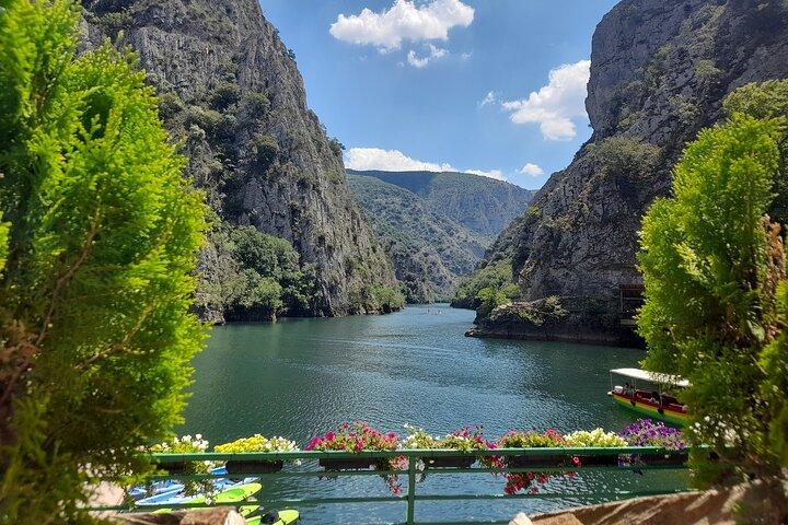 Visite privée du canyon Matka au départ de Skopje