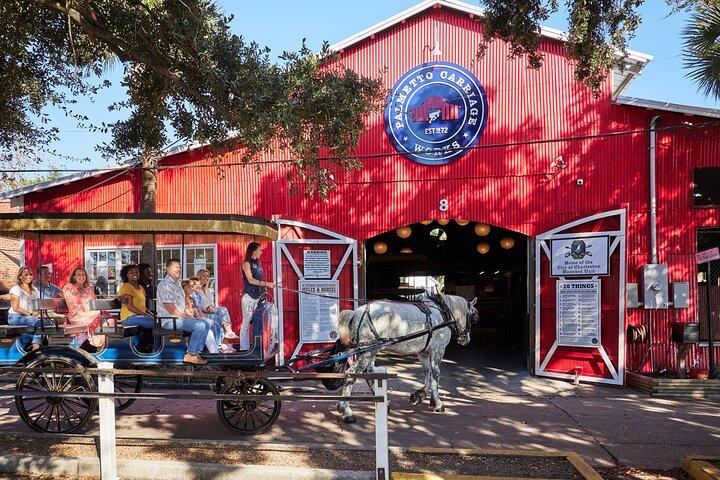 Charleston Horse-Drawn Carriage Tour: Esplora la storica Charleston