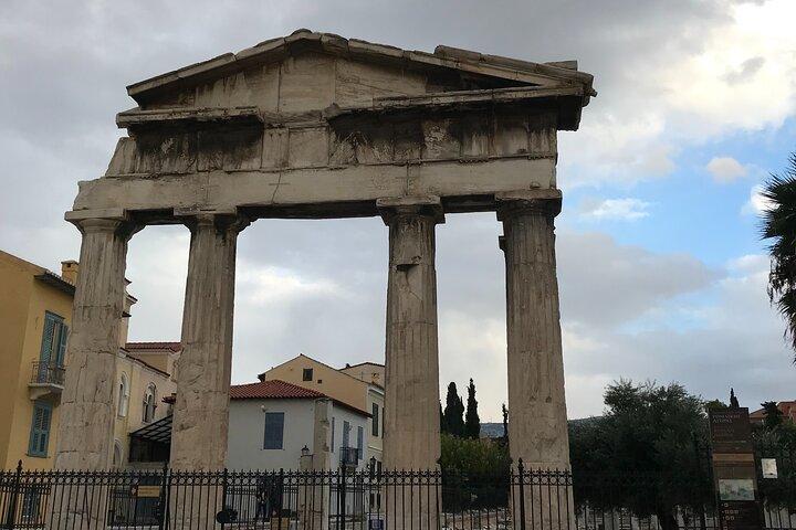 Atenas Plaka Área de los Dioses Smartphone APP Audio Tour a pie