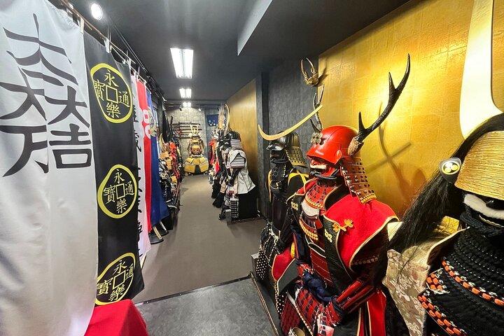 TOKYO Ultimate Samurai Armor Foto Experiência!