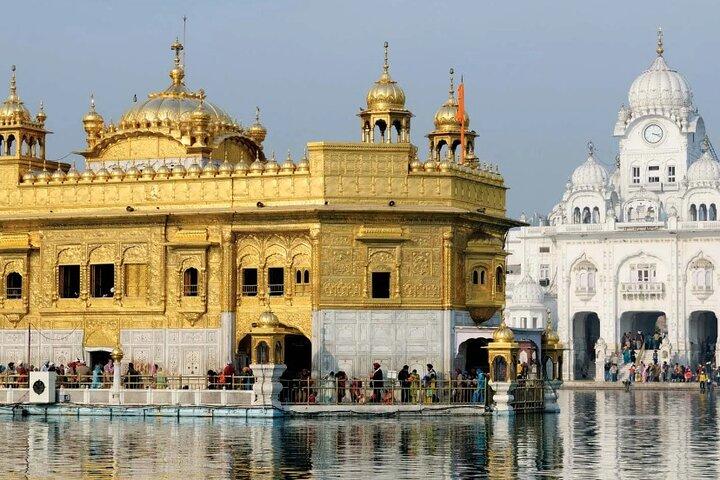 Amritsar 1-Tages-Tour (Wagah-Grenze, Goldener Tempel, Jallianwala Bagh)