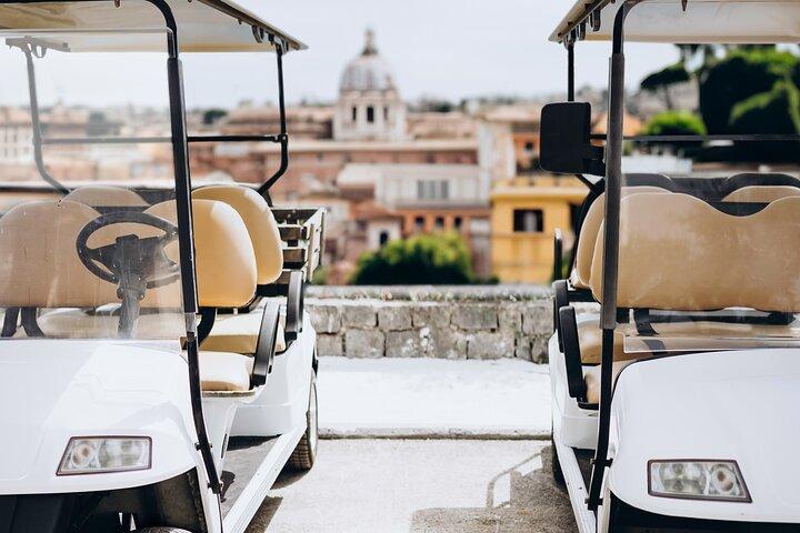 Punti salienti privati di Roma in golf cart