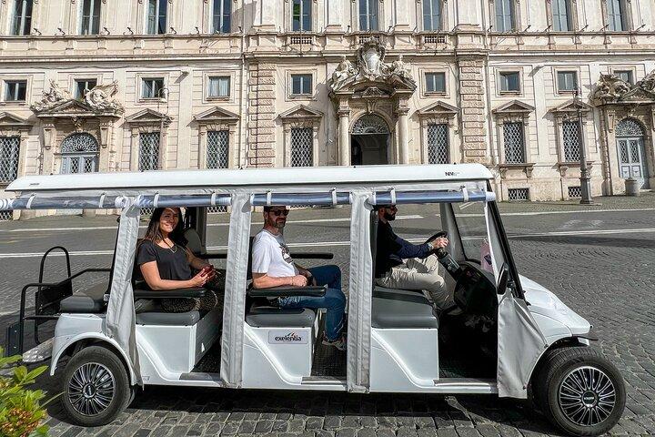 Temps forts privés de Rome par panier de golf