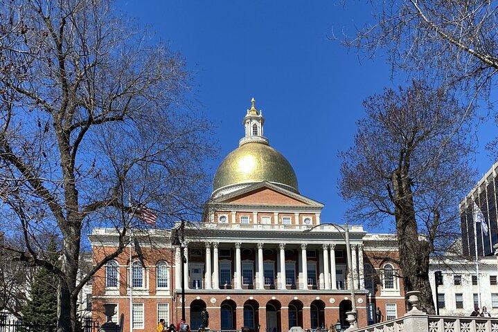 Recorrido a pie por Freedom Trail en Boston en francés