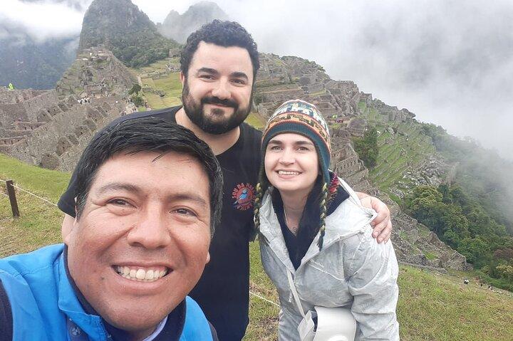 Private guide in Machupicchu.