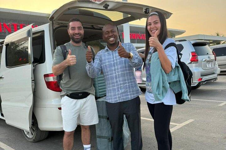 Transfer fra lufthavn til ethvert strandhotel i Zanzibar