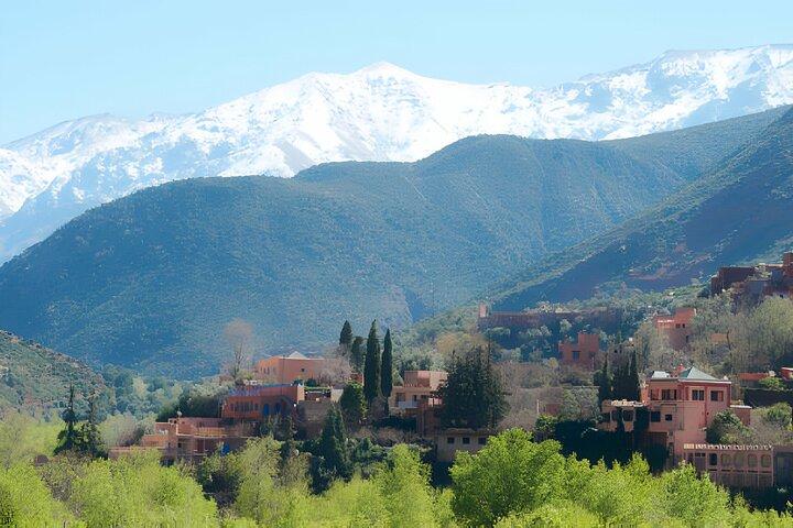 Marrakech: Atlas Mountains, Ourika Valley, Waterfall & Almoço