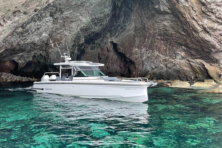 Private Bootstour Paros, Antiparos & Blaue Lagune - Halbtagesausflug