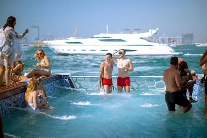 Lotus Mega Yacht Dinner Cruise at Dubai Marina