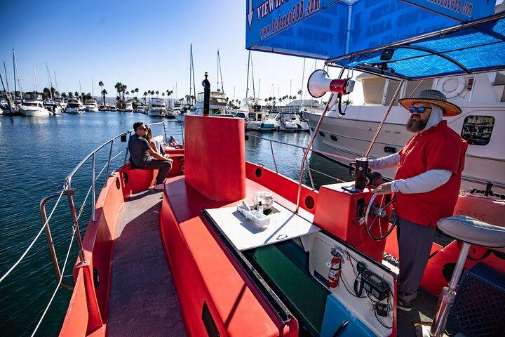 Passeio de barco com fundo de vidro em Redondo Beach