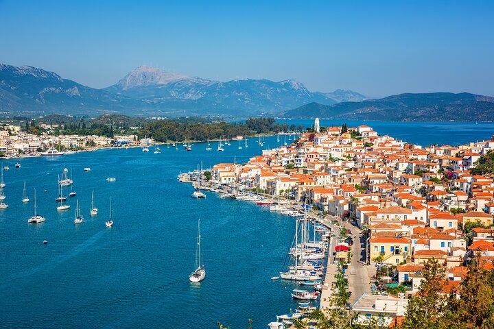 Excursion en bateau privé Hydra & Poros – Nager, se détendre, explorer