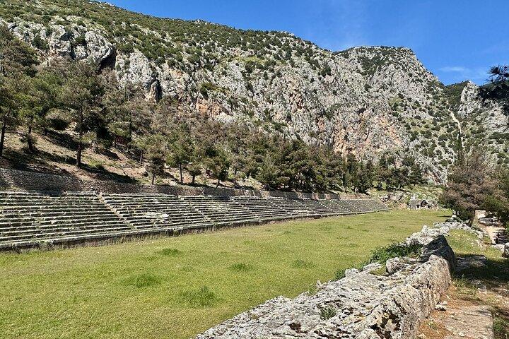 Mystic Delphi Private Tour mit lizenziertem Fortgeschrittener und Tickets
